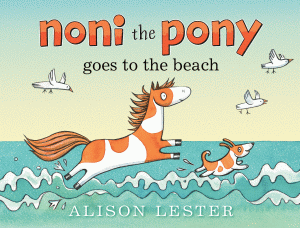 NONI THE PONY GOES TO THE BEACH BOARD BOOK