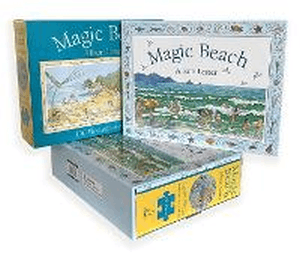 MAGIC BEACH BOOK AND JIGSAW PUZZLE