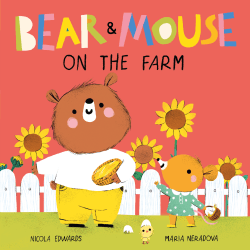 BEAR AND MOUSE ON THE FARM BOARD BOOK