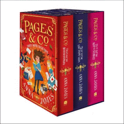 PAGES AND CO THREE BOOK BOXED SET