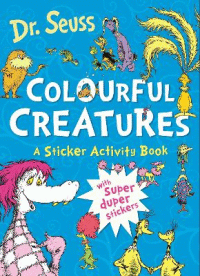 COLOURFUL CREATURES STICKER BOOK