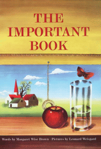 IMPORTANT BOOK, THE