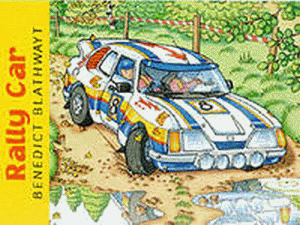 RALLY CAR BOARD BOOK