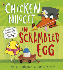 CHICKEN NUGGET IN SCRAMBLED EGG