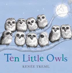 TEN LITTLE OWLS BOARD BOOK