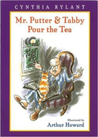 MR PUTTER AND TABBY POUR THE TEA