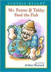 MR PUTTER AND TABBY FEED THE FISH