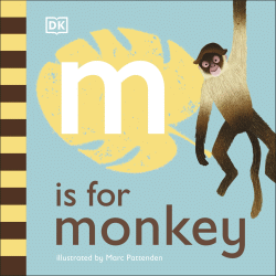 M IS FOR MONKEY BOARD BOOK