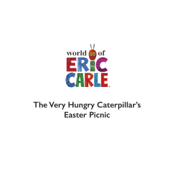 VERY HUNGRY CATERPILLAR'S EASTER PICNIC: BOARD BOO