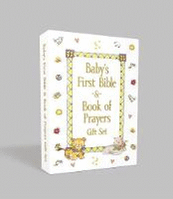 BABY'S FIRST BIBLE AND BOOK OF PRAYERS GIFT SET