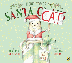 HERE COMES SANTA CAT