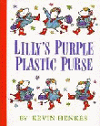LILLY'S PURPLE PLASTIC PURSE