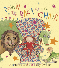 DOWN THE BACK OF THE CHAIR