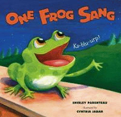 ONE FROG SANG