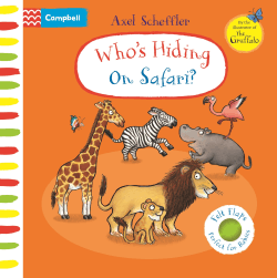 WHO'S HIDING ON SAFARI? BOARD BOOK