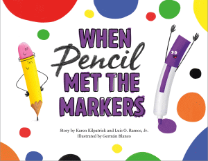 WHEN PENCIL MET THE MARKERS