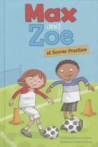 MAX AND ZOE AT SOCCER PRACTICE