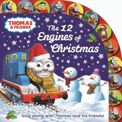 12 ENGINES OF CHRISTMAS BOARD BOOK, THE
