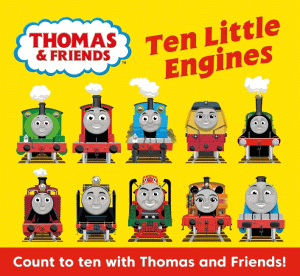 TEN LITTLE ENGINES BOARD BOOK