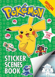 OFFICIAL POKEMON STICKER SCENES BOOK