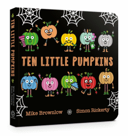 TEN LITTLE PUMPKINS BOARD BOOK