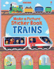 MAKE A PICTURE STICKER BOOK: TRAINS