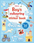 BOY'S COLOURING AND STICKER BOOK, THE