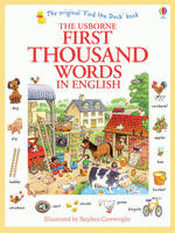 USBORNE FIRST THOUSAND WORDS IN ENGLISH