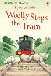 WOOLLY STOPS THE TRAIN