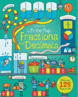 USBORNE LIFT-THE-FLAP FRACTIONS AND DECIMALS