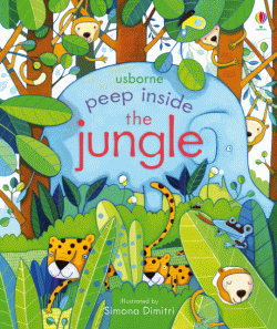 PEEP INSIDE THE JUNGLE BOARD BOOK