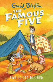 FIVE GO OFF TO CAMP