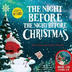 NIGHT BEFORE THE NIGHT BEFORE CHRISTMAS BOOK + CD