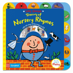 TREASURY OF NURSERY RHYMES BOOK AND CD