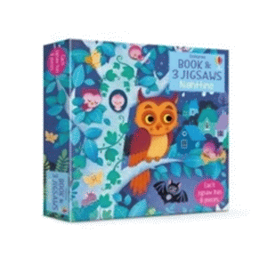 NIGHT TIME: BOOK AND THREE JIGSAWS