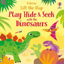 PLAY HIDE AND SEEK WITH DINOSAUR BOARD BOOK