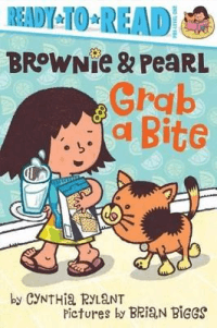BROWNIE AND PEARL GRAB A BITE