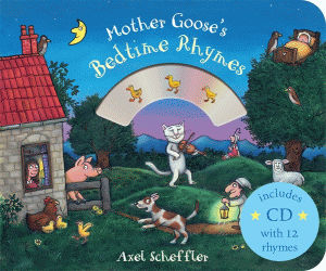 MOTHER GOOSE'S BEDTIME RHYMES BOOK AND CD