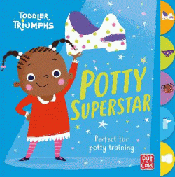 POTTY SUPERSTAR FOR GIRLS BOARD BOOK
