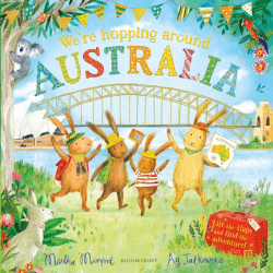 WE'RE HOPPING AROUND AUSTRALIA