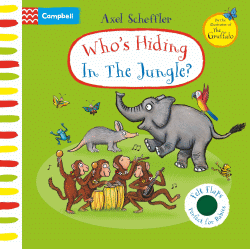 WHO'S HIDING IN THE JUNGLE? BOARD BOOK