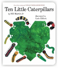 TEN LITTLE CATERPILLARS BOARD BOOK