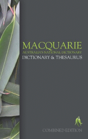 MACQUARIE DICTIONARY AND THESAURUS