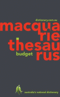 MACQUARIE BUDGET THESAURUS