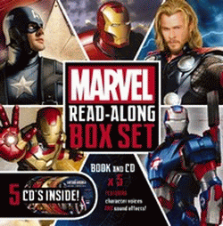 MARVEL READ-ALONG BOX SET AND CD