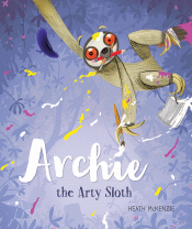 ARCHIE THE ARTY SLOTH