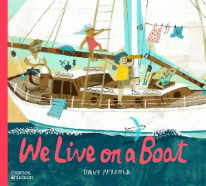 WE LIVE ON A BOAT
