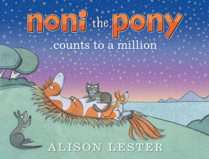 NONI THE PONY COUNTS TO A MILLION BOARD BOOK