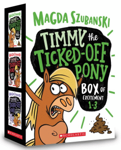 TIMMY THE TICKED OFF PONY BOX OF EXCITEMENT 1-3