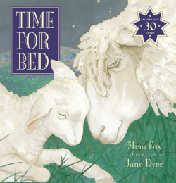 TIME FOR BED 30TH ANNIVERSARY EDITION